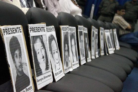 Los desaparecidos presentes en el juicio