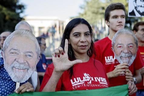 Militantes de Lula