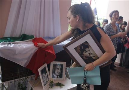 Familiares de las víctimas del Plan Condor, ayer en Asunción