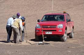 Los científicos en Atacama