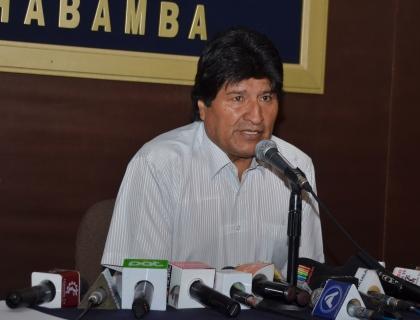 Evo Morales cuestiona informe de EEUU