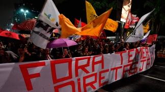 Movilizaciones ayer en todo Brasil