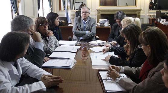  Vigliocco, mantuvo una reunión con los principales directivos del Sistema