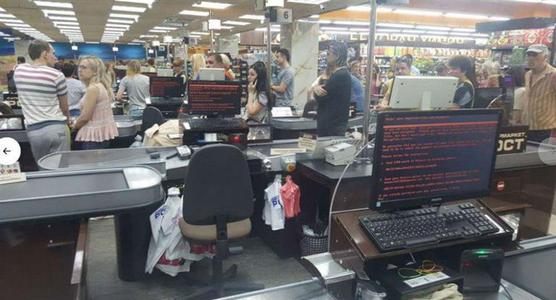 Ataque en supermercado ucraniano