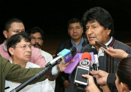 Evo Morales llega hoy Mendoza