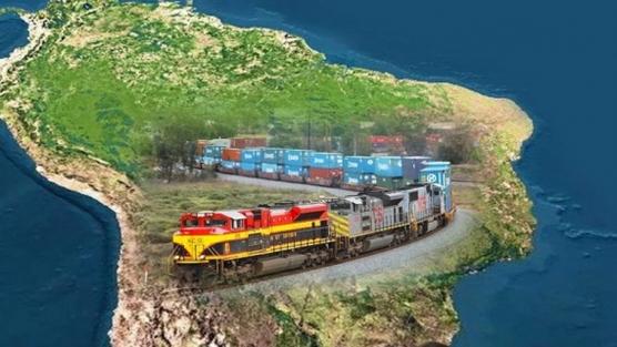 "A nombre de pueblo boliviano, agradecemos a #Mercosur por apoyo unánime al ferrocarril interocéanico, que significa integración