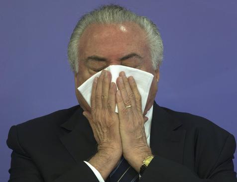 El golpista no es aceptado por los brasileños