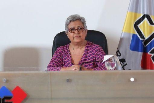 Tibisay Lucena presidenta del Consejo Nacional Electoral de Venezuela 