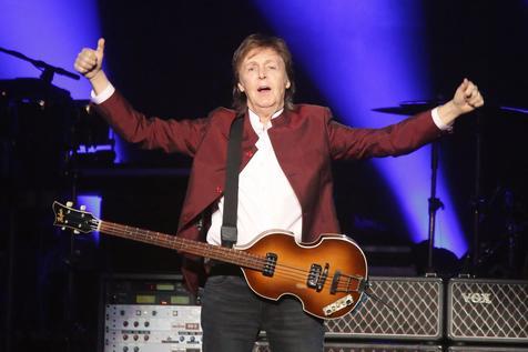Paul McCartney uno de los "grandes" que se presentará en Brasil.