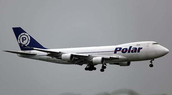 Avión de empresa Polar