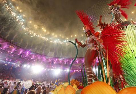 La impactante ceremonia de Clausura de los Juegos Olímpicos de Rio de Janeiro 2016. 