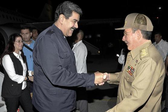 Maduro y Raul en La Habana