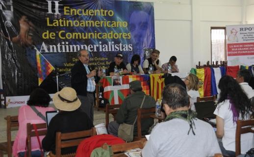 Comunicadores de América Latina en Vallegrande, ayer