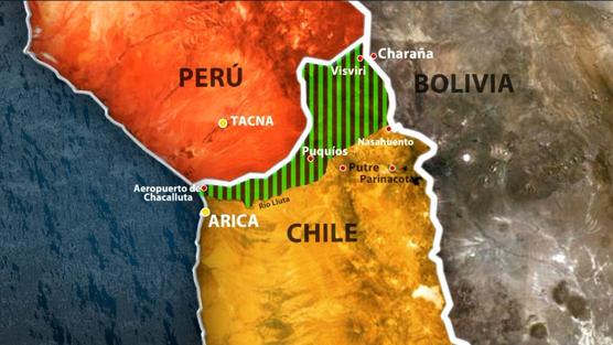 La zona ofrecida por Chile en Charaña