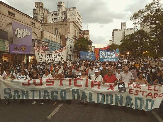 Masiva marcha pidiendo justicia I Foto: Sebastián Lorenzo Pisarello