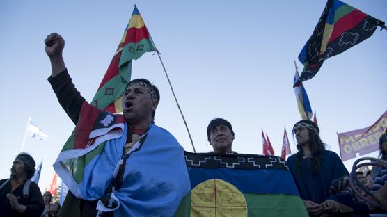 Marcha por mapuche asesinado