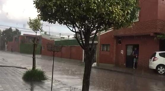 Lluvias en La Madrid