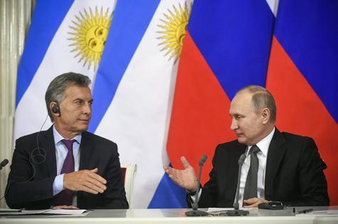 Macri junto a Putin