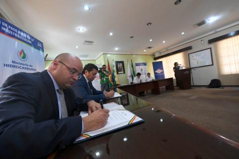 Los acuerdos firmados ayer en La Paz