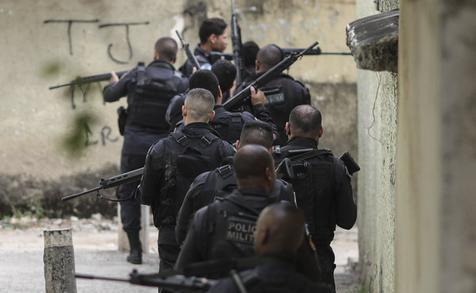 Militarización de Rio de Janeiro (foto: ANSA)