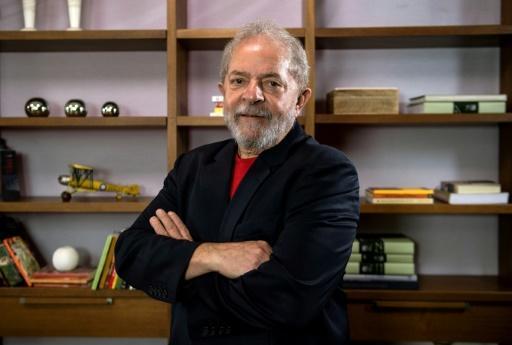 Lula durante su entrevista con AFP