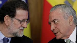 Temer a los pies de Rajoy
