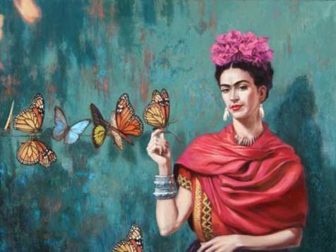 'Autorretrato' de Frida Kahlo. La pintora mexicana (1907-1954) es emblema del arte latinoamericano (foto: Ansa)