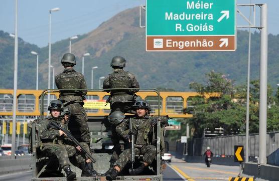 El operativo militar en Rio