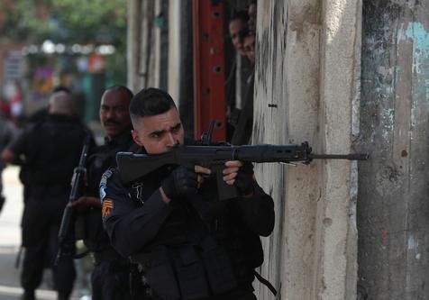 Operación militar en favelas de Río 