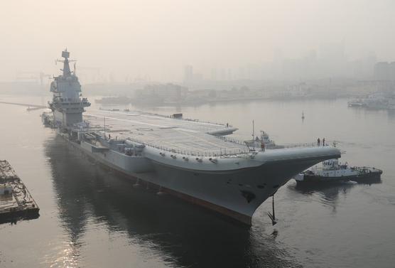 El portaaviones chino