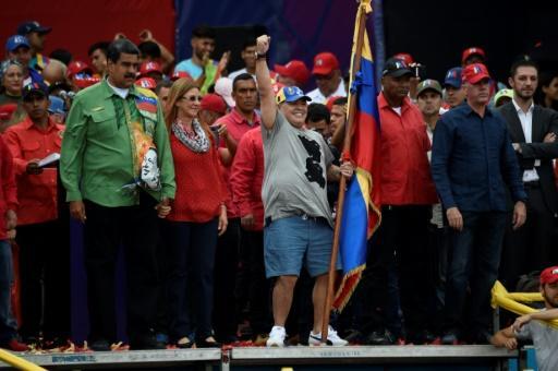 Maradona banca a Maduro