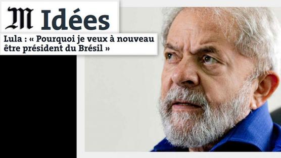 Lula en el diario parisino