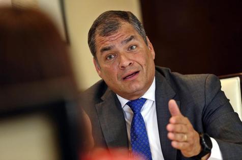Rafael Correa (foto: Ansa)