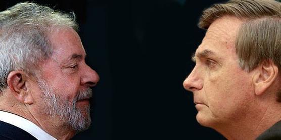 Lula y Bolsonaro ya polarizan