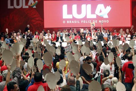 Debate en el PT por la candidatura de Lula