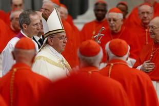 Cardenales en apoyo a Francisco