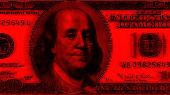 Dólar en rojo