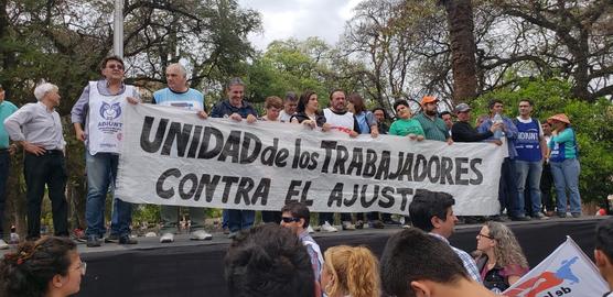 Movilización en Tucumán