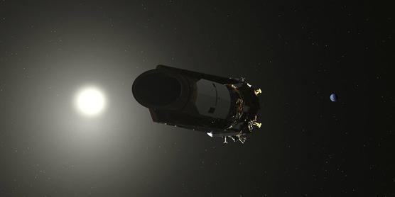 El Telescopio Espacial Kepler.