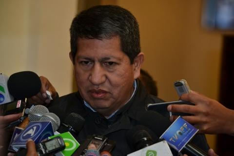El ministro de hidrocarburos Luis Alberto Sánchez