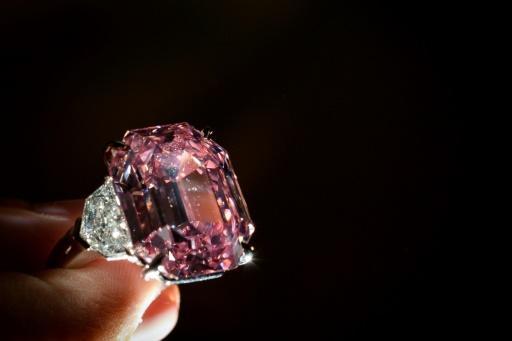 El 'Pink Legacy', un diamante rosa excepcional de casi 19 quilates
