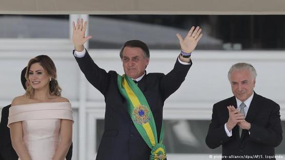 El corrupto de Temer aplaude a Bolsonaro