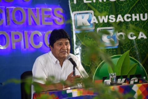 Evo Morales confía en el futuro de su país