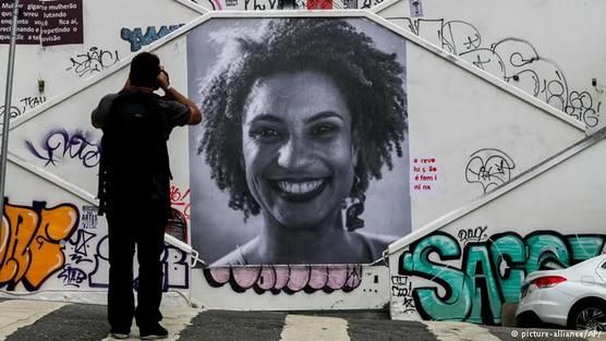 Emblemática pintada callejera en Río de Janeiro (foto: ANSA)