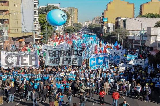 Protestas contra el modelo de hambre de Macri