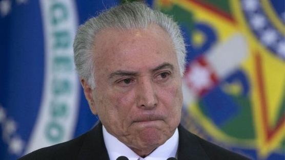 El expresidente de Brasil, Michel Temer