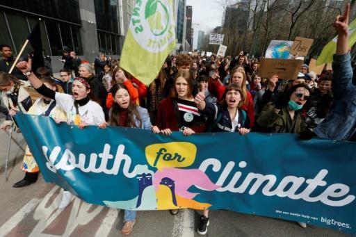 Las protestas de los jóvenes contra la inacción de los gobiernos contra el cambio climático 