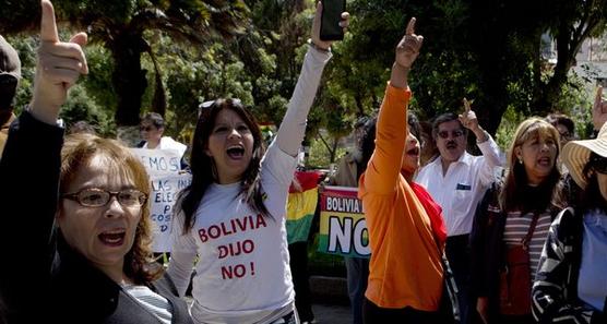 La escualida oposición boliviana