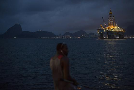 Plataforma petrolera frente a Rio de Janeiro