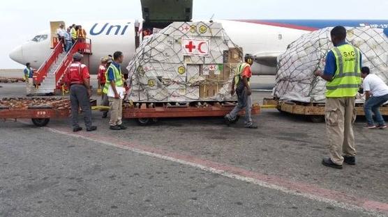 El cargamento con medicinas sera monitoreado por la Cruz Roja